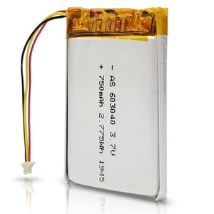 Batería LN de 3.7V 603040 750mAh de Polímero de Litio Aplicada a Electrónica de Consumo Personalizada OEM/ODM - Product Image 5