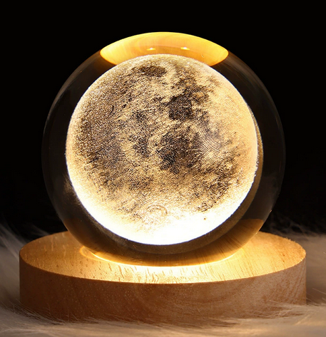 warm white -moon design