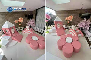 Ensemble de château de jeu souple d'intérieur personnalisé pour enfants, idéal pour les fêtes d'anniversaire, la location, les structures de jeu pour grimpeurs, les centres commerciaux et les écoles, coloré - Product Image 4