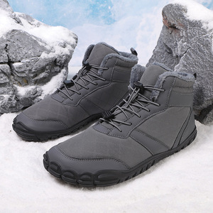 Botas de Nieve Uway para Exteriores, Impermeables, para Invierno, para Caminar Descalzo, con Suela de PVC Antideslizante, Punta Ancha, para Primavera/Otoño/Verano, Unisex - Product Image 3