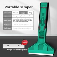 Outil de décapage de colle pour carrelage et sols en verre Wynns Tools, sans lame ni manche, fabriqué en Chine, emballage sous blister