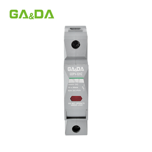 GDPV-32H 10x38มม. 1000VDC 1A-32A พลังงานแสงอาทิตย์ PV ฟิวส์และผู้ถือฟิวส์พลังงานแสงอาทิตย์ที่มีความสามารถในการทำลาย20kA ได้อย่างรวดเร็ว - Product Image 2