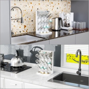 Plastic Wall-Mounted Non-Folding Multi-Layer Inverted Drain <strong>Rack</strong> <strong>Storage</strong> <strong>Rack</strong> for Baby <strong>Bottle</strong> Nipple Drying Household Use - Product Image 5