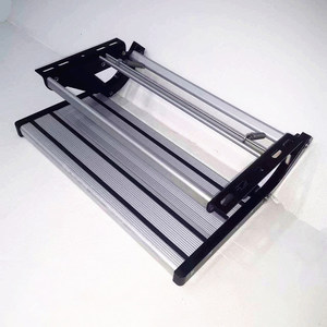 Max. Chargement 220KGS Manuel Pliant RV Étape En Aluminium Simple Étape pour Camping-Car <span class=keywords><strong>Caravane</strong></span> - Product Image 2
