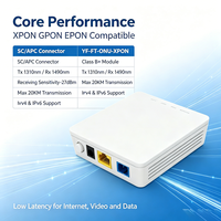 Modul Optik Gigabit XPON ONU Kelas B+ Konektor SC/UPC Transmisi 20KM Rasio Pembagian 1:64 Jaringan Fiber Rumah Kantor SOHO