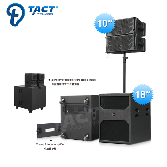 Professional Powered Speakers Sound System Single 10 Inch Active Mini Line Array Speakers Sound Equipment/amplifiers/speaker