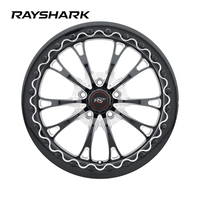 Jantes RS Custom Beadlock Drag 5x115 5x114.3 5x120 Forgées 17 pouces pour Mustang GT Charger Hellcat Chevrolet Camaro