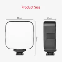 Lampe LED pour la photographie Lumière RVB de poche pour la prise de vue vidéo Caméra de remplissage de beauté Lampe circulaire professionnelle pour selfie
