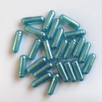 Pilules en capsules bleues à dissolution rapide, à absorption facile, sans additifs, haute pureté, 0