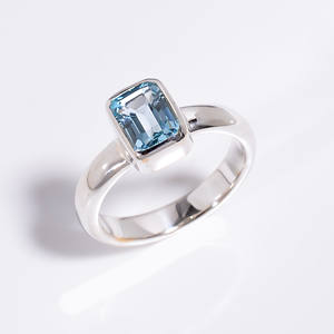 Women's Fashion 925 Sterling Silver <b>Ring</b> Handmade Natural Citrine Cut Gemstone Jewelry Cute Style <b>for</b> Wedding Party Exporter - Product Image 2