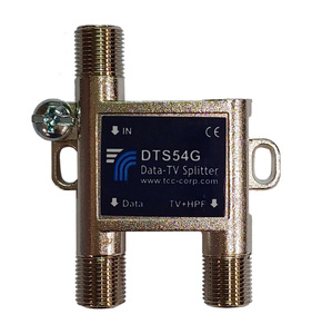 Divisor de Datos y TV de 2 Vías TCC CATV para Interiores de 5-1000MHz con Aleación de Zinc Niquelada para Sistema de 75 - Product Image 4