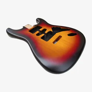<span class=keywords><strong>Corps</strong></span> <span class=keywords><strong>de</strong></span> guitare ST <span class=keywords><strong>de</strong></span> haute qualité en aulne, configuration H-S-H, couleur Matt Sunset, pièce <span class=keywords><strong>de</strong></span> rechange pour style <span class=keywords><strong>Stratocaster</strong></span> - Product Image 5