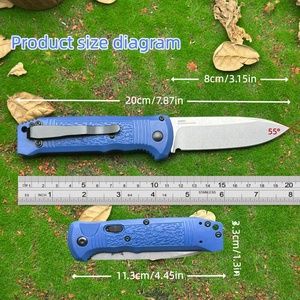 Cuchillo Plegable BM4400 Industrial para Camping, Hoja S30V, Mango de Nailon, Mini, ODM OEM, 20cm, para Uso Diario en Exteriores - Product Image 6