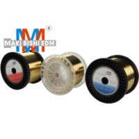 Fil de laiton EDM haute précision 0,25 mm pour machine de découpe par électroérosion à fil, performance de coupe stable