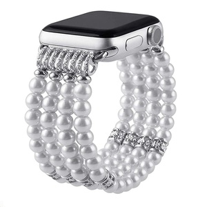 Breloque de <span class=keywords><strong>bracelet</strong></span> de montre en alliage de zinc, <span class=keywords><strong>bracelet</strong></span> élastique pour séries 11, 10, Ultra, 9, 8, 7, 6, 5, SE, 3 - Product Image 4