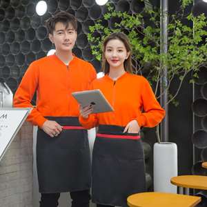 Sweat à capuche pour femme en tricot doublé d'hiver, col montant, lourd, avec logo personnalisé, design décontracté - Product Image 3