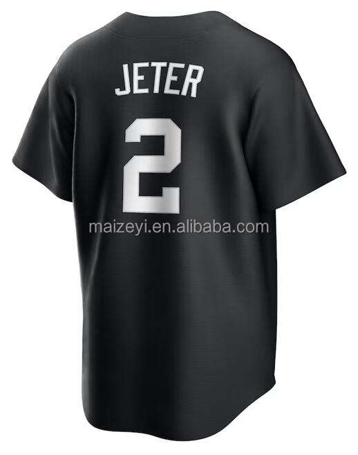 #2 Derek Jeter nero