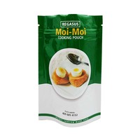 Sachet d'emballage alimentaire imprimé sur mesure pour Moi Moi nigérian avec fermeture éclair robuste