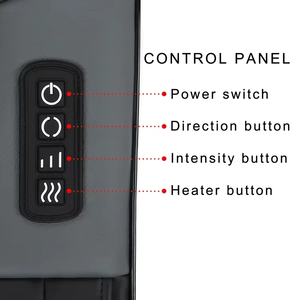 Masajeador eléctrico de cuello y hombros para terapia de luz roja Shiatsu con calor, relajación para tensión <span class=keywords><strong>Cervical</strong></span> - Product Image 2