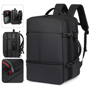 Sac à dos de voyage professionnel extensible grande capacité pour <span class=keywords><strong>homme</strong></span> avec double port de charge et compartiment de séparation sec/humide - Product Image 1