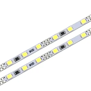 Kualitas Tinggi Kustom 12V 2835 3000K 6000K 10000K Tahan Air 5 M Dapat Dipotong Lampu AS Smd Putih Dingin RGB Led Strip