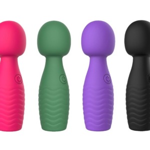 Mini vibrador AV portátil (USB recargable a prueba de agua) 6 velocidades 5 intensidades de pulso para orgasmo de estimulación de coqueteo de mujeres - Product Image 6