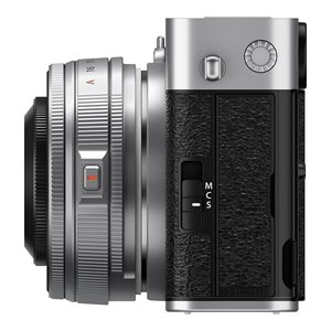 กล้องมิเรอร์เลส Fujifilm X E5 เซ็นเซอร์ APS-C 40.2MP เลนส์ XF 23 มม. F2.8 สีเงิน ชุดคิทพร้อมการ์ด SD วิดีโอ 6.2K แบตเตอรี่แบบชาร์จได้ - Product Image 6