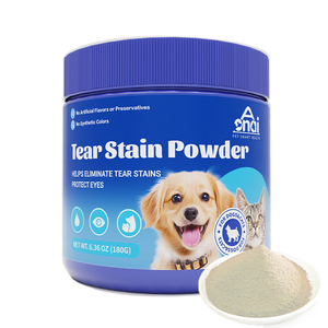 Complément Alimentaire pour Animaux OEM/ODM : Poudre Anti-Taches Lacrymales pour Chiens et Chats – Vitamines, Minéraux, Canneberge, Feuille d'Olivier, Lutéine – Élimine les Taches Lacrymales - Product Image 1