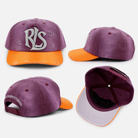 Gorra de Béisbol Clásica Estilo Años 90, con Logotipo Bordado en 3D, Visera Desgastada, Dos Tonos, Efecto Deslavado, Estilo Vintage Urbano