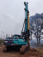 Foreuse rotative robuste SWDM130 pour pieux, couple de 130 kN.m, profondeur de 37,5 m, haute efficacité pour travaux de fondation