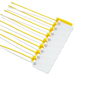 Sceau de sécurité en plastique fiable HUASHENG 200 mm certifié ISO PAS17712 pour <span class=keywords><strong>la</strong></span> gestion de <span class=keywords><strong>la</strong></span> sécurité des livraisons en épicerie et en magasin de proximité - Product Image 1