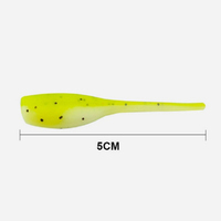 Hameçons pour leurres de pêche artificiels, leurres souples bicolores type Tadpole Shad, crankbaits, hameçons à queue aiguille, petits hameçons pour drop-shot, hameçons à tête plombée