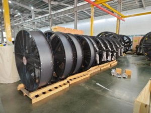 พัดลมอุตสาหกรรมขนาดใหญ่ 48 นิ้ว 1.2 เมตร กำลังสูง ทนทาน ปรับความเร็วได้หลายระดับ มอเตอร์อลูมิเนียมอัลลอยด์ 220V/380V รับประกัน 3 ปี - Product Image 5