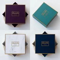 Boîte d'emballage en chocolat, boîte à fleurs en savon, boîte à collations, boîte à pâtisserie carrée, boîte cadeau créative, emballage en papier/carton gaufré