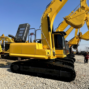 รถขุดตีนตะขาบ Komatsu PC200-8 มือสอง ขนาด 20 ตัน นำเข้าจากญี่ปุ่น ผ่านการตรวจสอบแล้ว เหมาะสำหรับงานก่อสร้างในเหมืองหินและการพัฒนาพื้นที่ - Product Image 1