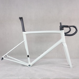 Cadre de vélo de route en fibre de carbone super léger à câblage interne personnalisé TT-X70 avec support de pédalier et patte de dérailleur UDH pour freins à disque - Product Image 1