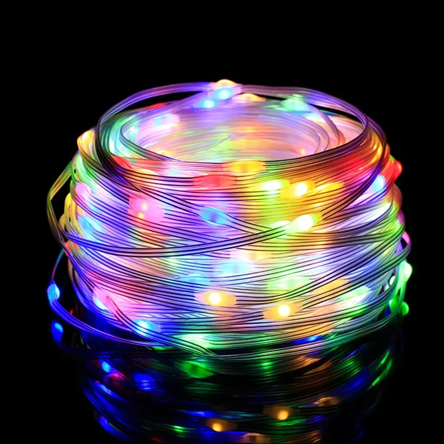 10m 20m 30m 50m 100m IP65 Waterproof for outdoor indoor Wedding Mariage Curtain Christmas Garland Decoration LED String Lights