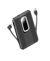Batterie externe magnétique sans fil 5000 mAh toute nouvelle, support de téléphone pliable, affichage numérique LED, mini batterie externe à charge ultra-rapide
