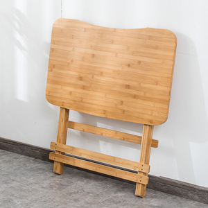 Bamboo Kids <b>Desk</b> Set <b>Foldable</b> Modern Study Furniture For Elementary Students <b>Small</b> Apartment Use - Product Image 3