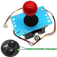 Manette de jeu USB 3D analogique à potentiomètre, contrôleur d'arcade à latence nulle pour PC, MAME, Raspberry Pi, Android et machine de jeu PS/3