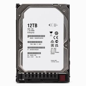 881781-K21 ฮาร์ดดิสก์เซิร์ฟเวอร์ 12TB SAS 12G Business Critical 7.2K LFF LP Helium 512e รองรับหลายผู้ผลิต - Product Image 3