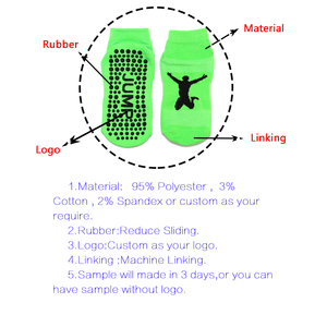 Chaussettes de <span class=keywords><strong>Trampoline</strong></span> bon marché, marque privée personnalisée, adulte, enfant, chaussettes à poignée pour <span class=keywords><strong>Trampoline</strong></span> hommes, chaussettes longues crochetées - Product Image 6