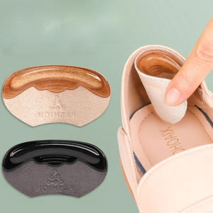 2/4 Piezas de Protectores de Talón de Silicona Adhesivos Antideslizantes para Alivio del Dolor, Almohadillas para Zapatos, Inserciones para Ajustar el Tamaño del Calzado - Product Image 1