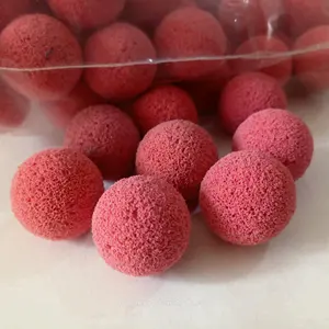Custom High Elastic Clean Pipe Rubber Foam Ball Sponge Ball