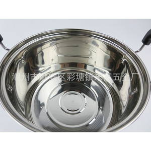 Stainless Steel Soup <b>Pot</b> 5L <b>Induction</b> Compatible Multi Purpose Cooking <b>Pot</b> - Product Image 1