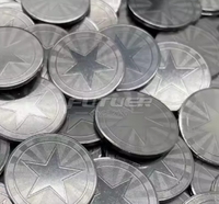 Jetons de jeu d'arcade en alliage de fer pour la paiement automatique des distributeurs automatiques