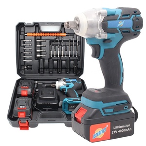 Bộ cờ lê tác động không dây <span class=keywords><strong>1</strong></span>/<span class=keywords><strong>2</strong></span> inch không chổi than JSPERFECT giá nhà máy, bán chạy - Product Image 1