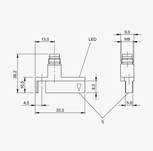 Sensor de Cilindro de Campo Magnético B-ALLUFF BMF008F BMF 305M-PS-C-2-S49 Nuevo y Original en Stock - Product Image 2
