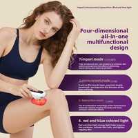 Appareil de massage portatif à pression négative et lumière colorée pour la combustion des graisses et le remodelage corporel à usage domestique