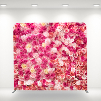 Tongjie Fashion Aluminium Frame Pop Up Banner Display Wall Support Design Customized Cocok untuk Aktivitas dan Pertunjukan Luar Ruangan